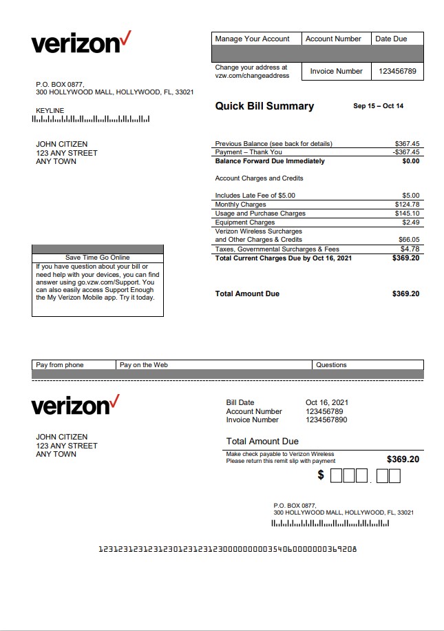  Minol USA business utility bill 